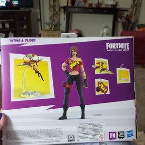 Hasbro Fortnite TNTina with Glider 6 in Action Figure - F5412 New